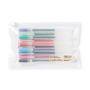 Gel Ink Ballpoint Cap Pen 10 Color Set