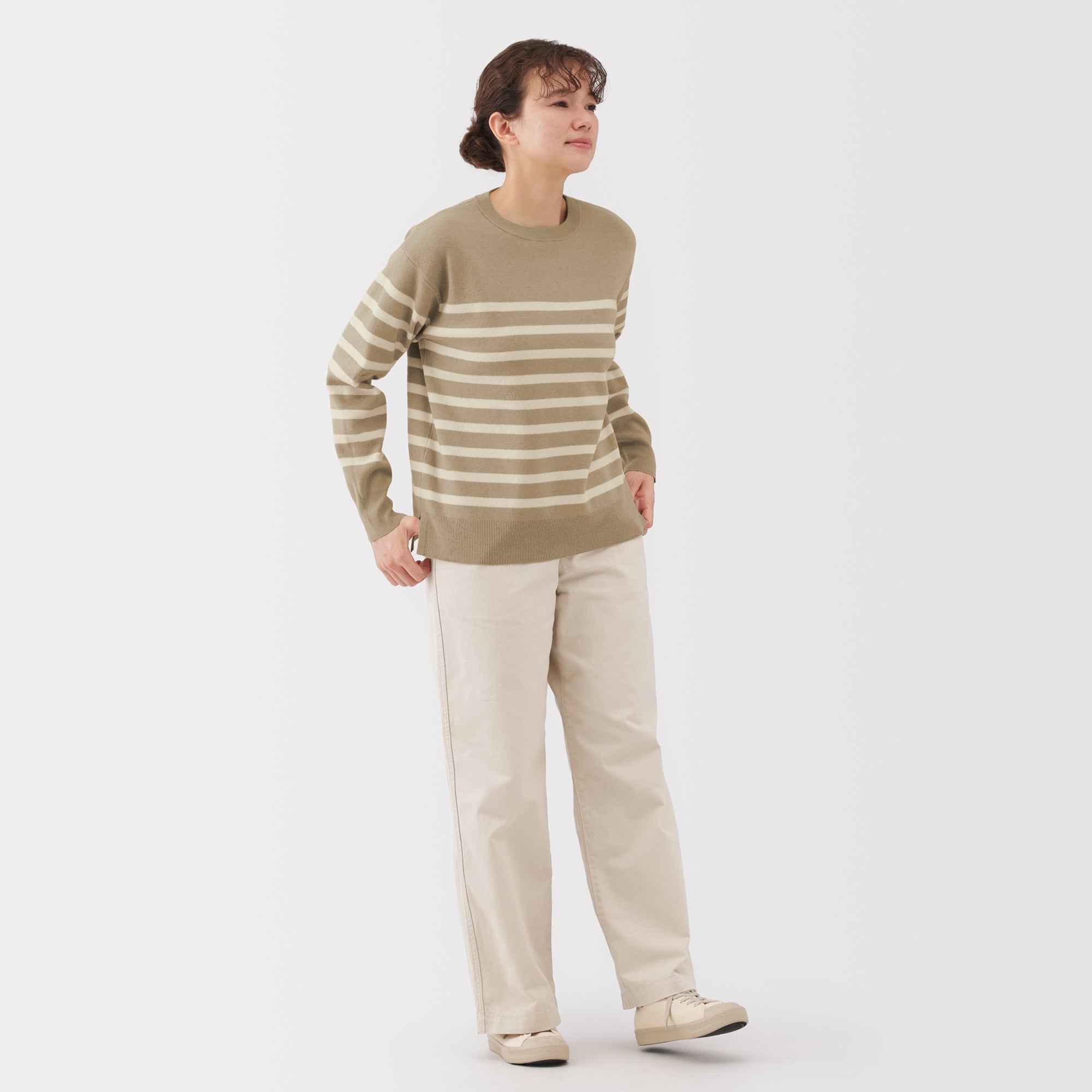 Milano Rib Crew Neck Sweater - Image 4