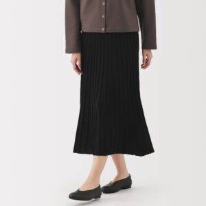 Lyocell Blend Flare Skirt