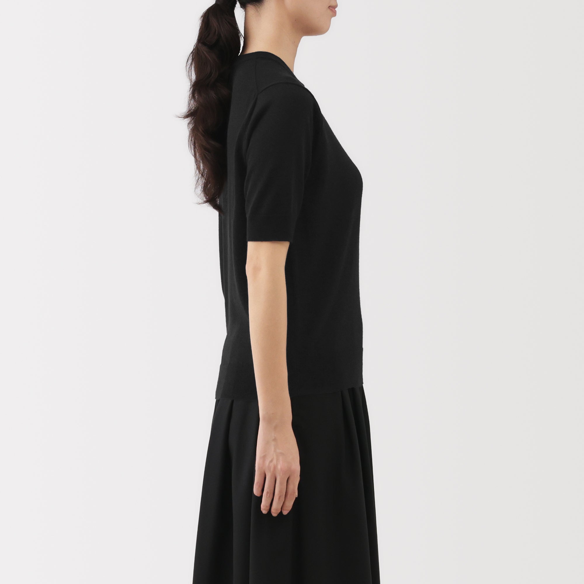 Wool Half Sleeve Sweater - Image 18