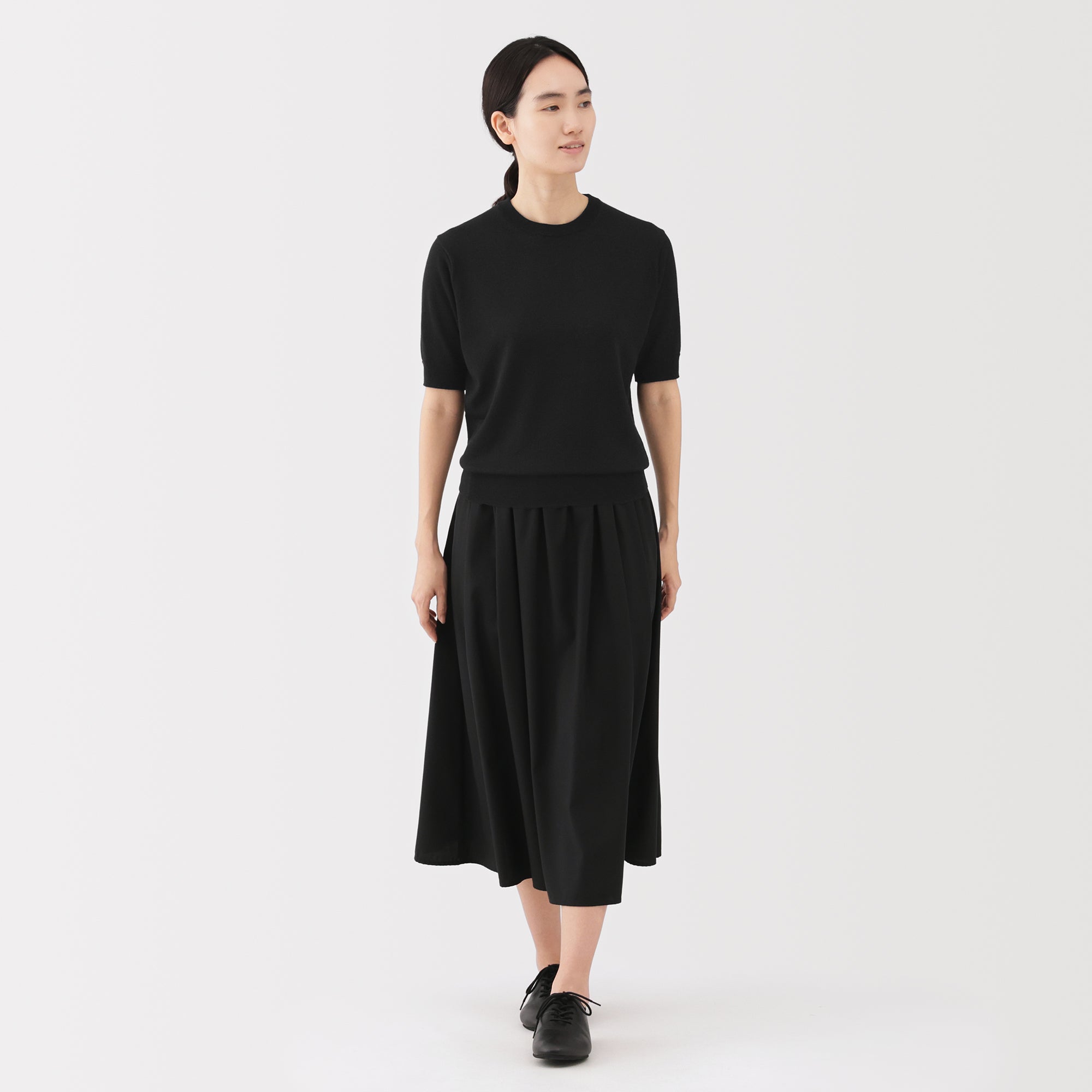 Wool Half Sleeve Sweater - Image 24