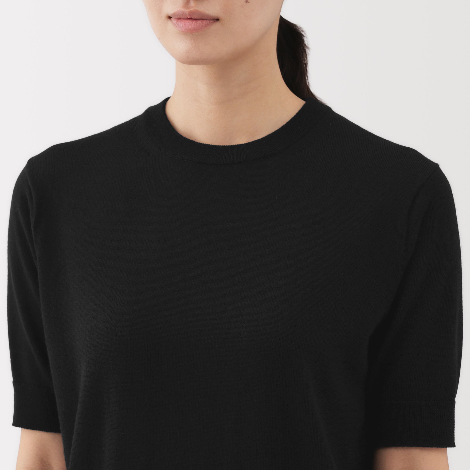 Wool Half Sleeve Sweater - Image 27