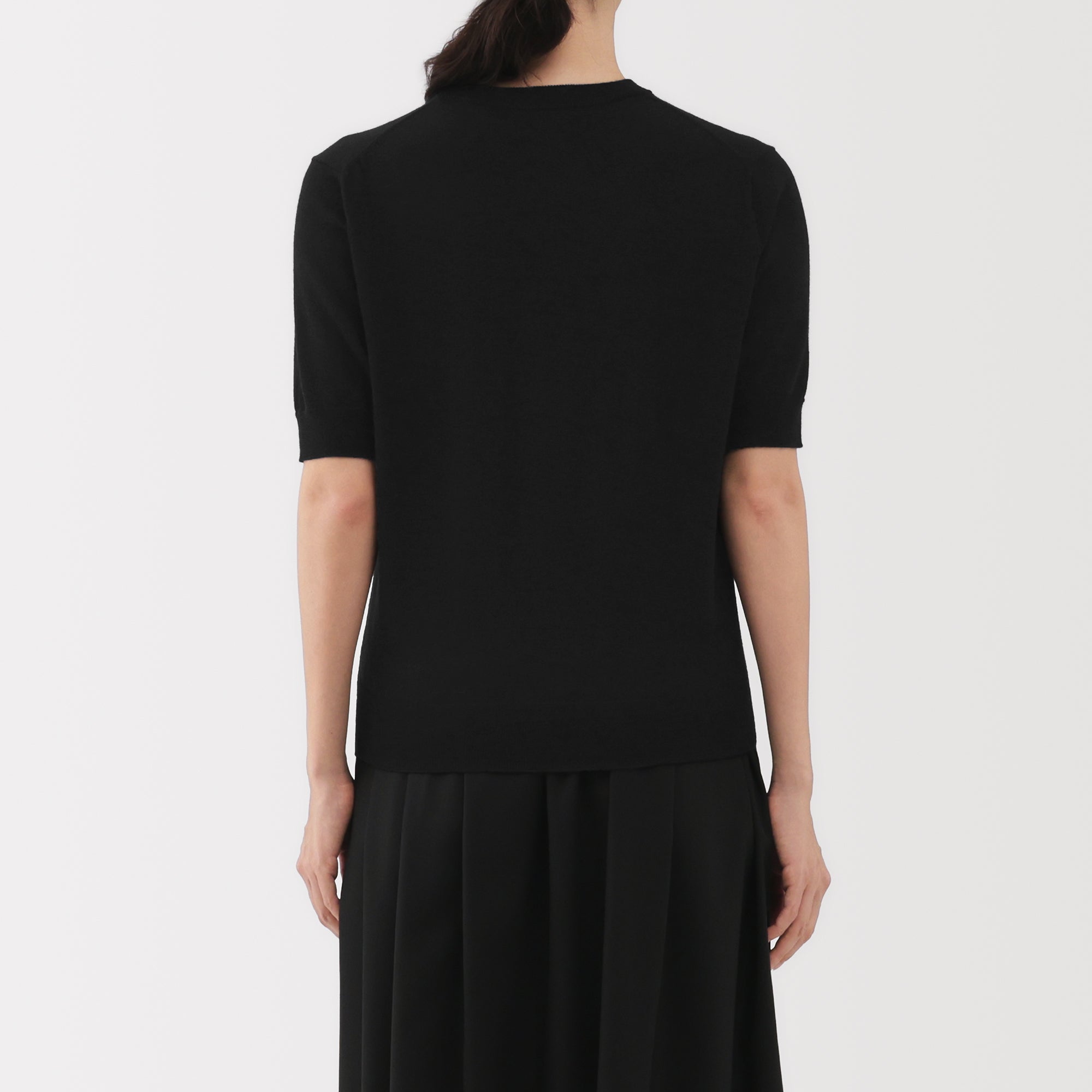 Wool Half Sleeve Sweater - Image 6