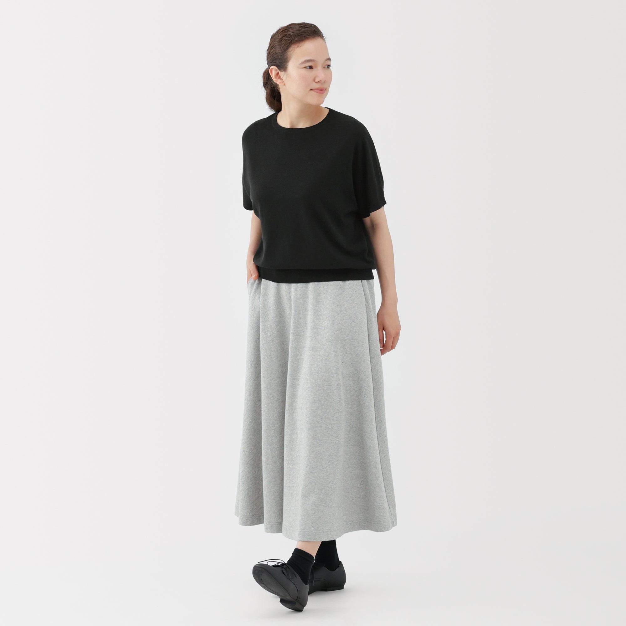 Lyocell Blend Dolman Sleeve Sweater - Image 4