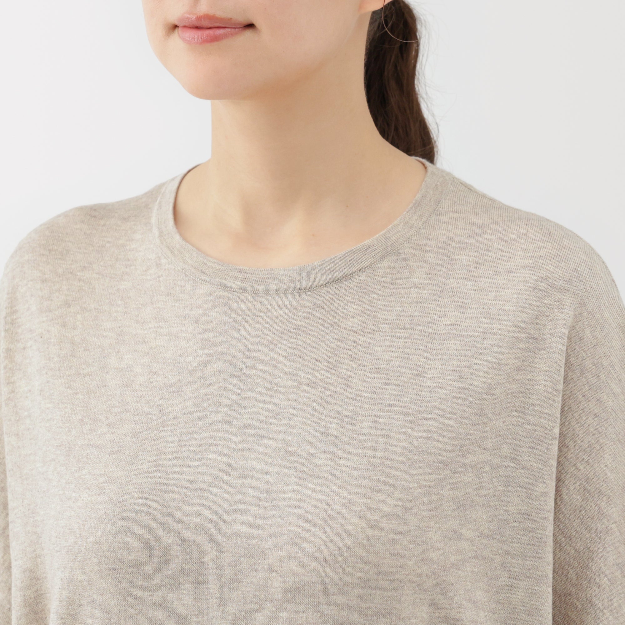 Lyocell Blend Dolman Sleeve Sweater - Image 7