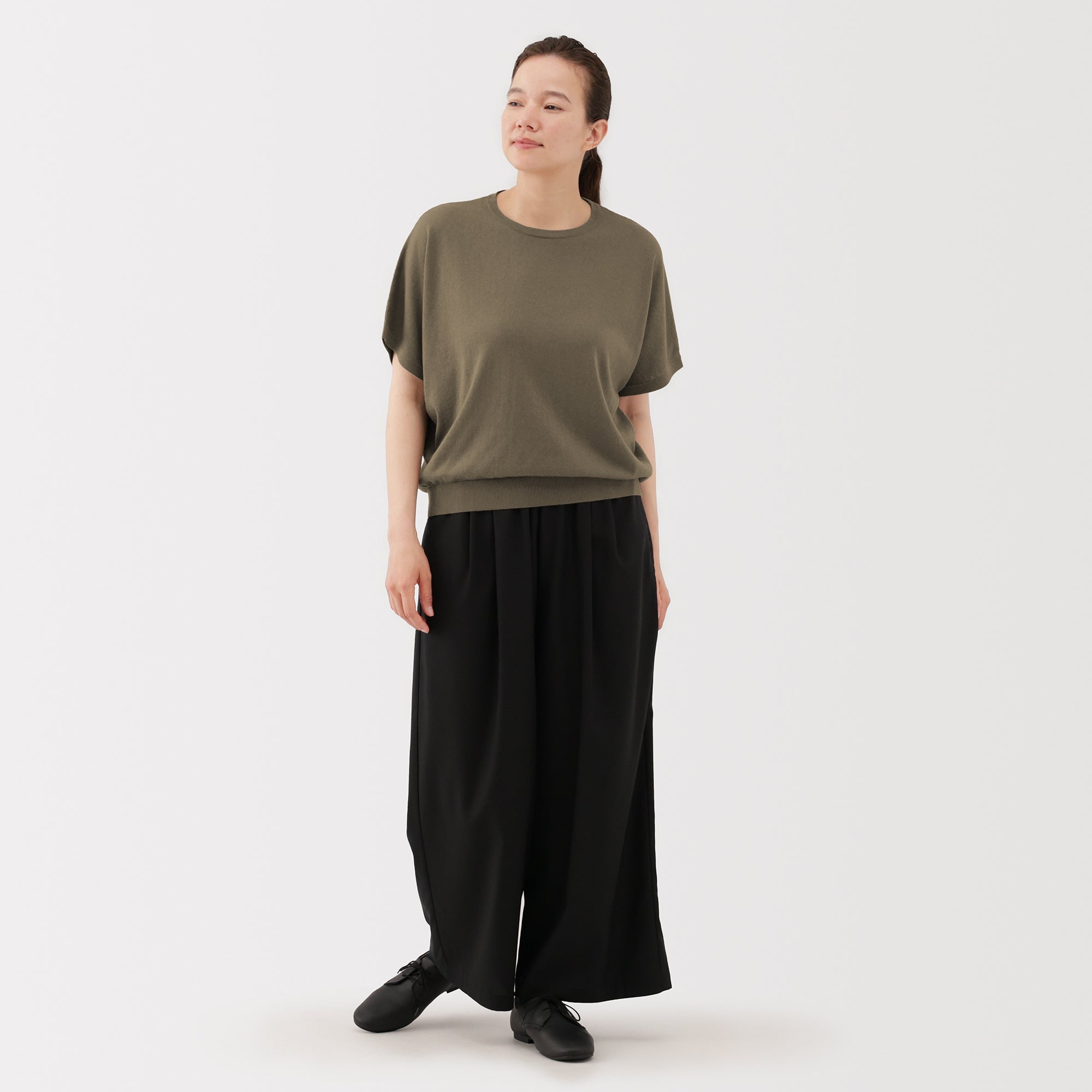 Lyocell Blend Dolman Sleeve Sweater - Image 12
