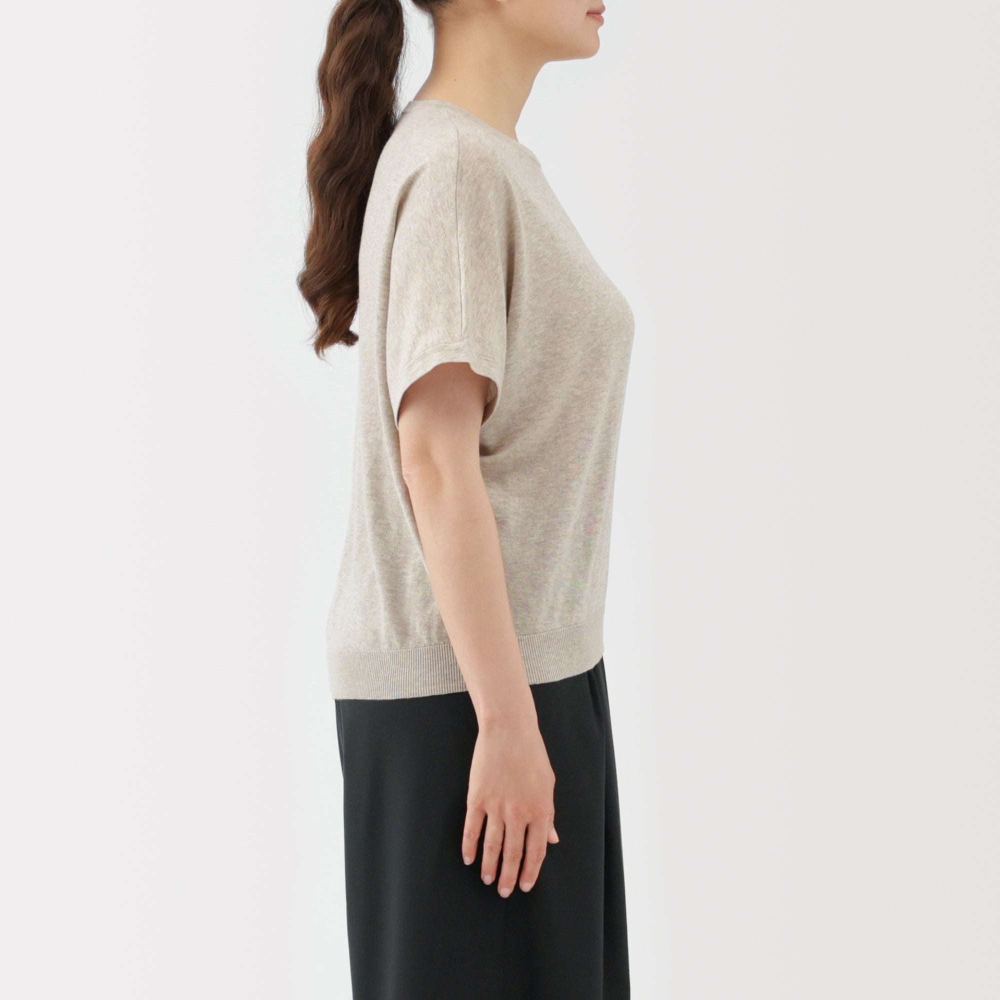 Lyocell Blend Dolman Sleeve Sweater - Image 13