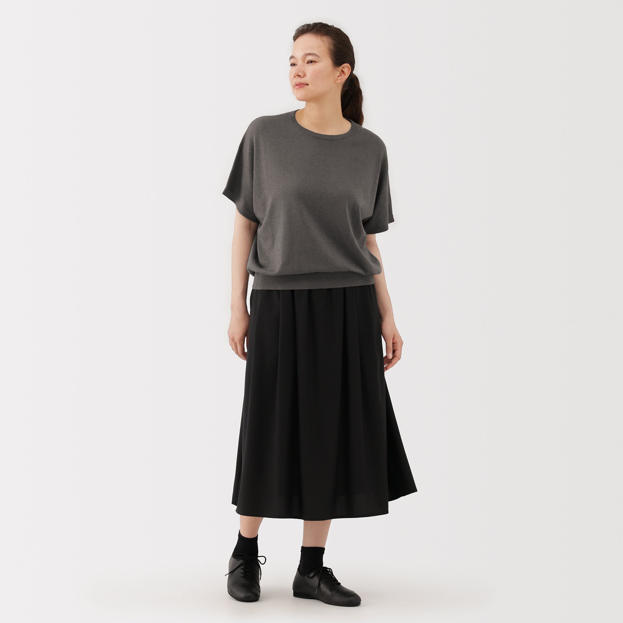 Lyocell Blend Dolman Sleeve Sweater - Image 20