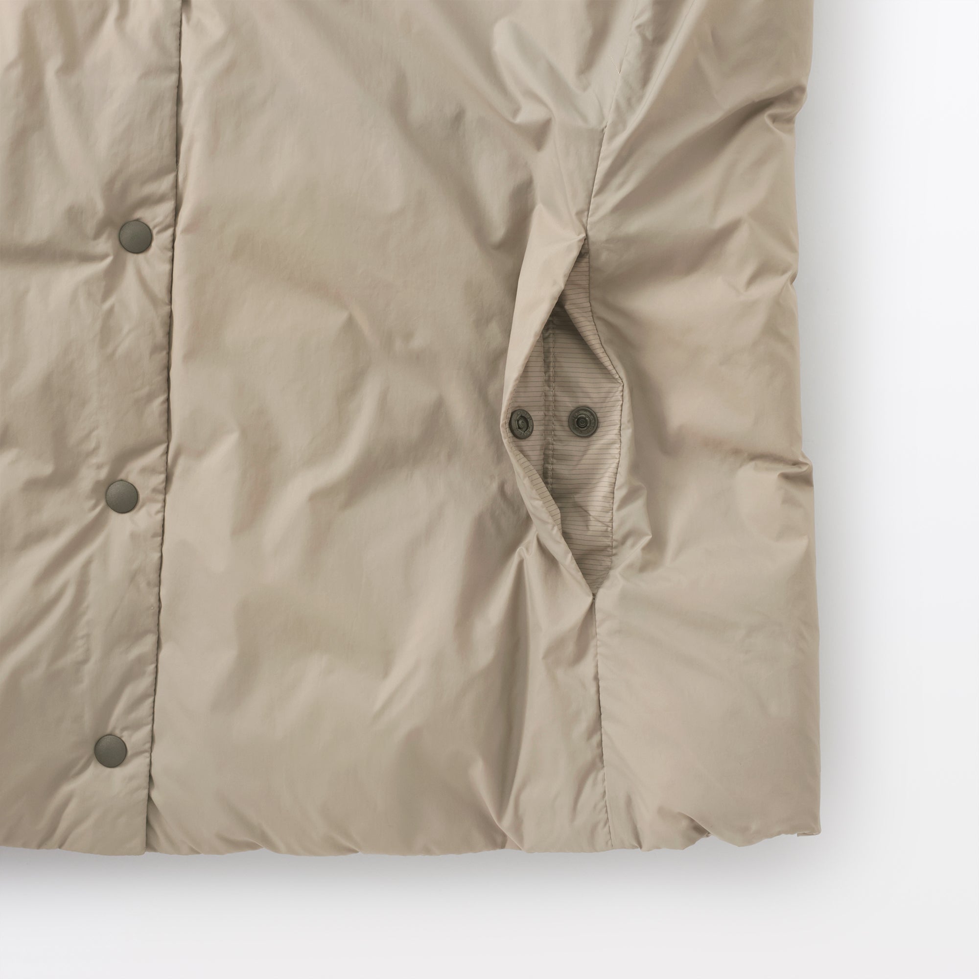 Lightweight Down Collarless Vest - Image 32