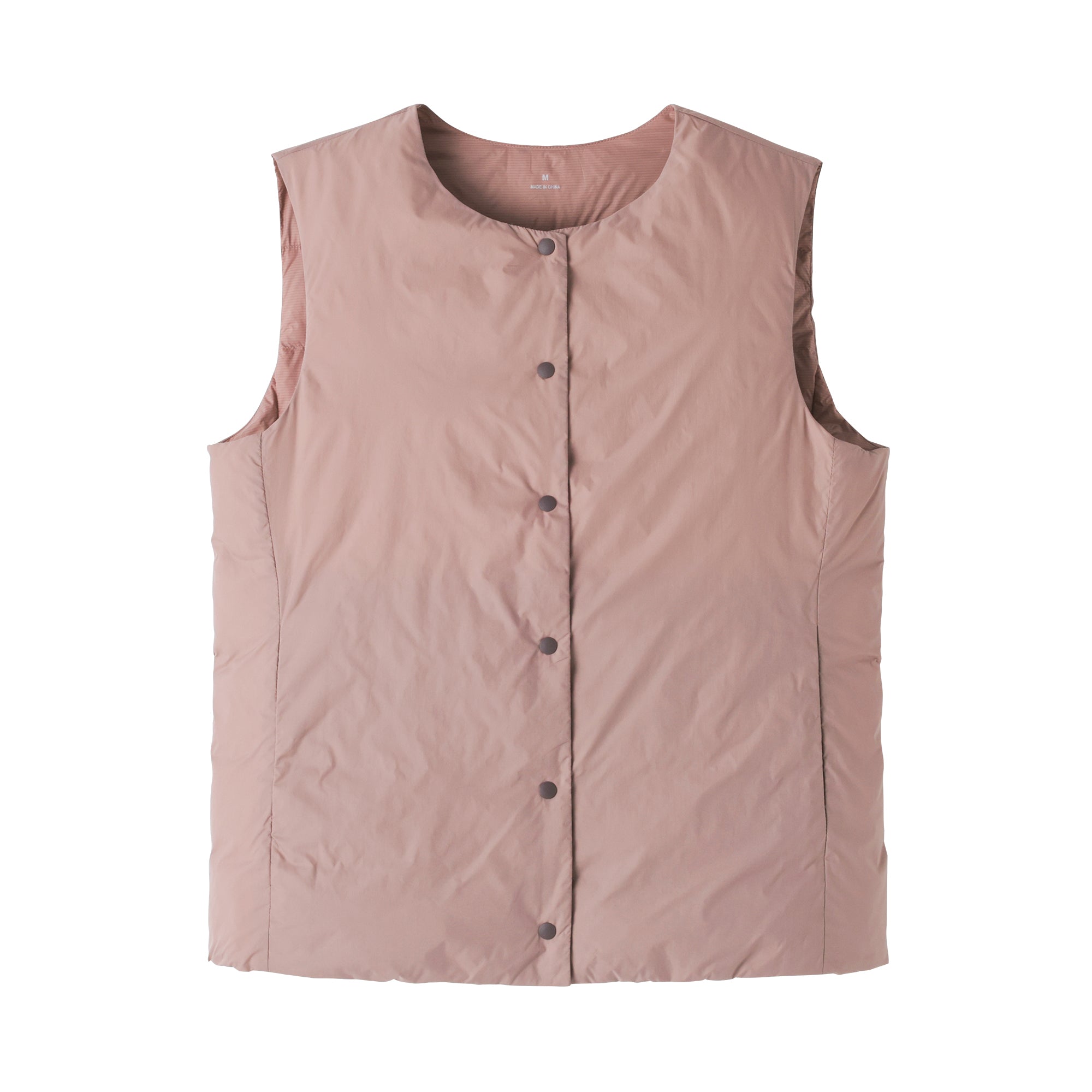 Lightweight Down Collarless Vest - Image 35