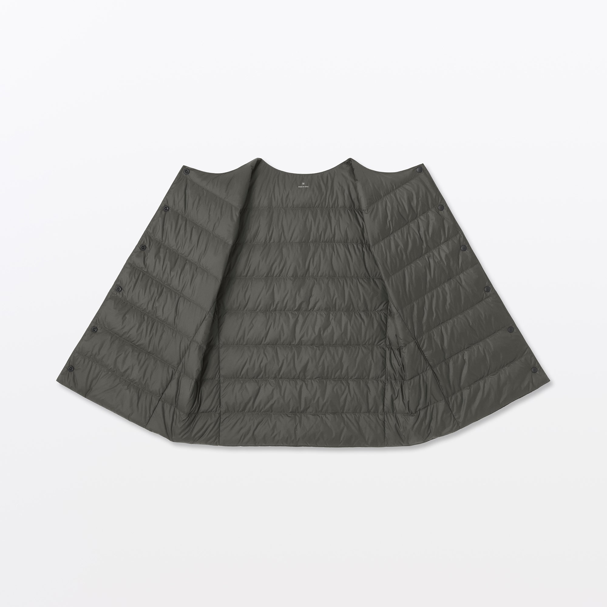 Lightweight Down Collarless Vest - Image 55