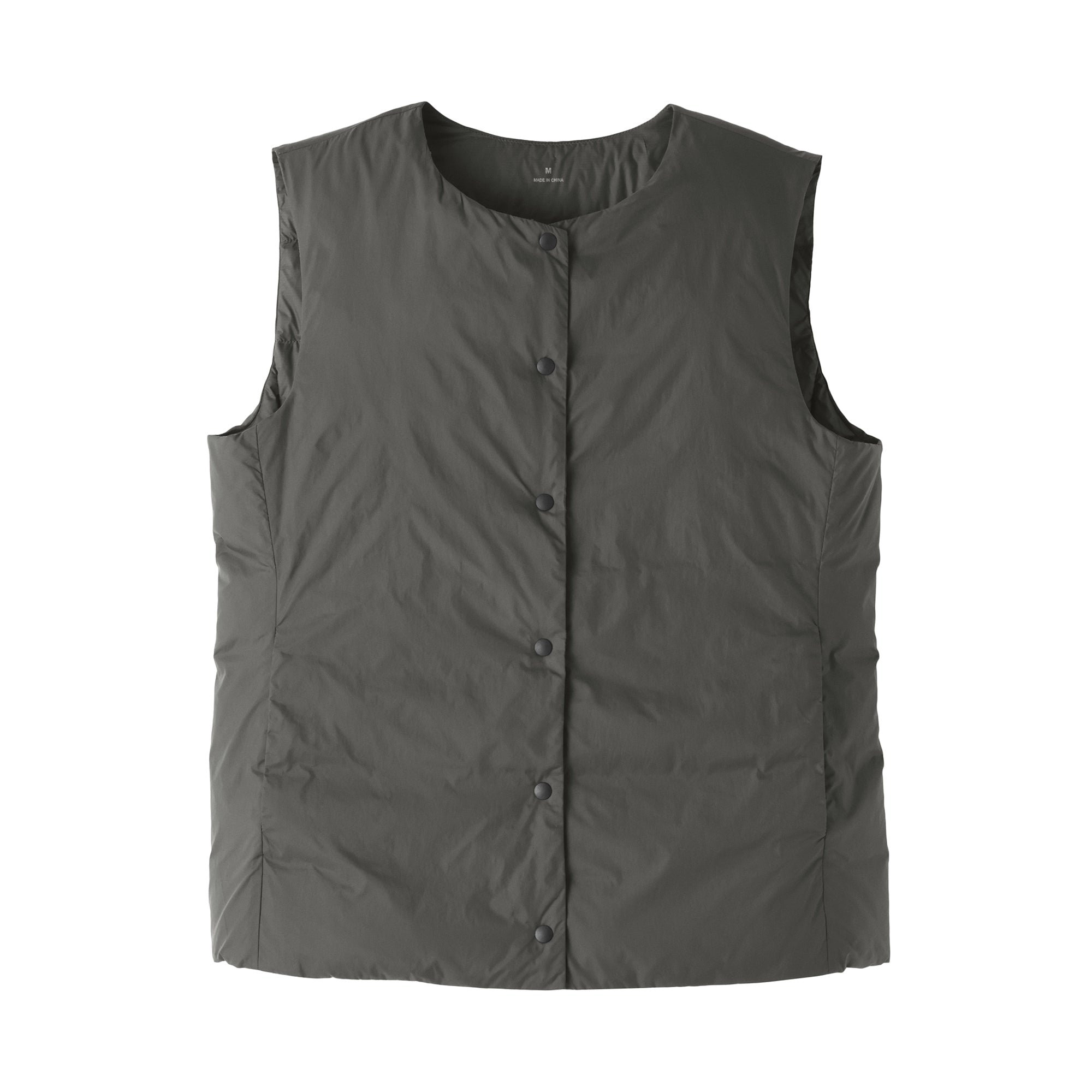 Lightweight Down Collarless Vest - Image 46