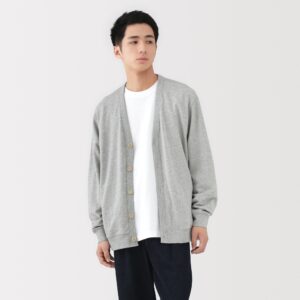 Sweatshirt V-Neck Cardigan