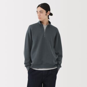 Double Knit Half-Zip Pullover
