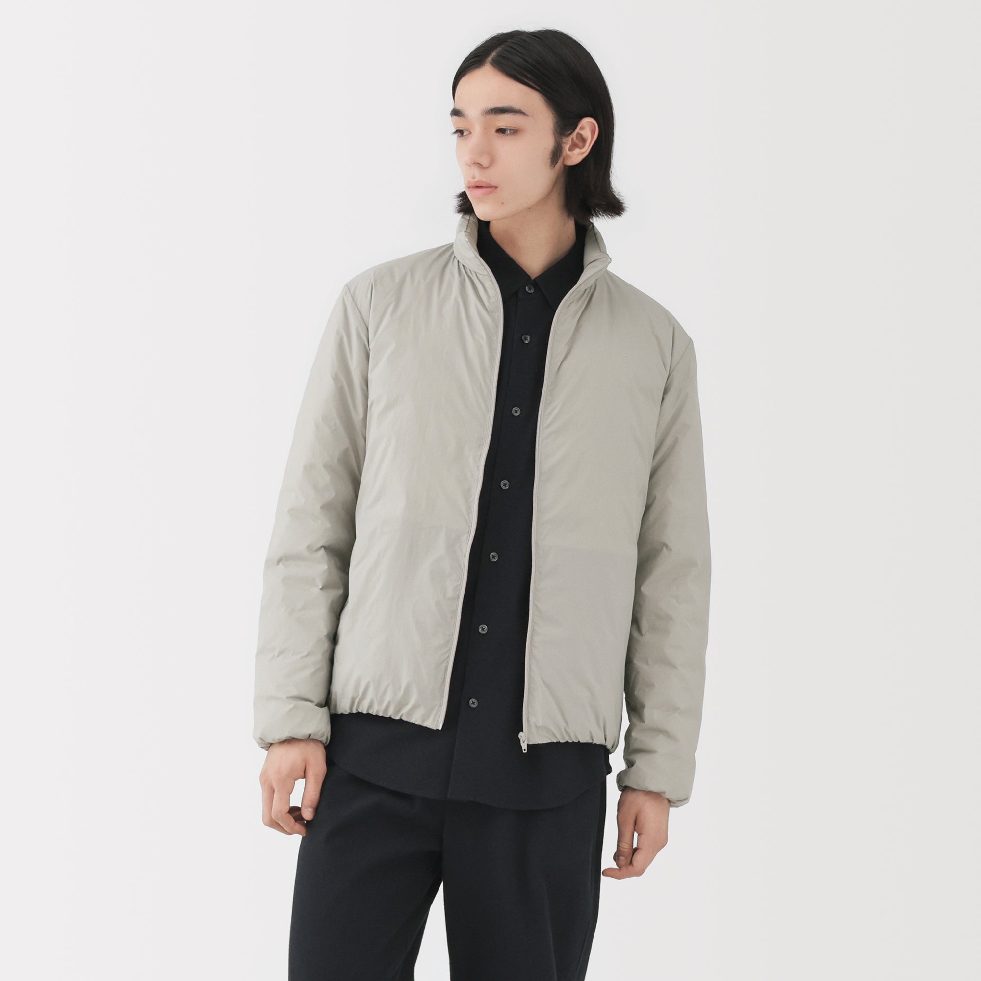 Lightweight Down Stand Collar Jacket - Image 3