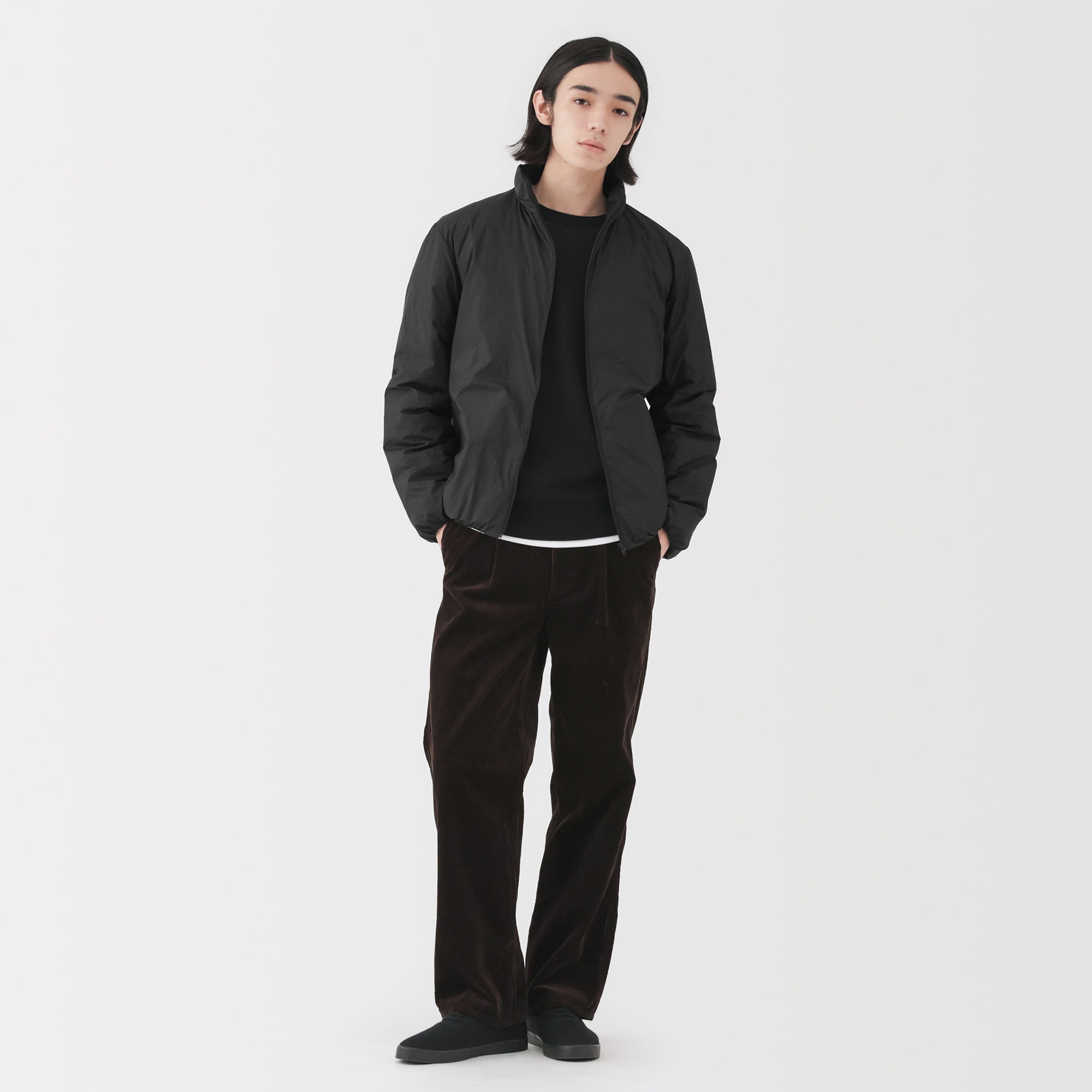 Lightweight Down Stand Collar Jacket - Image 26