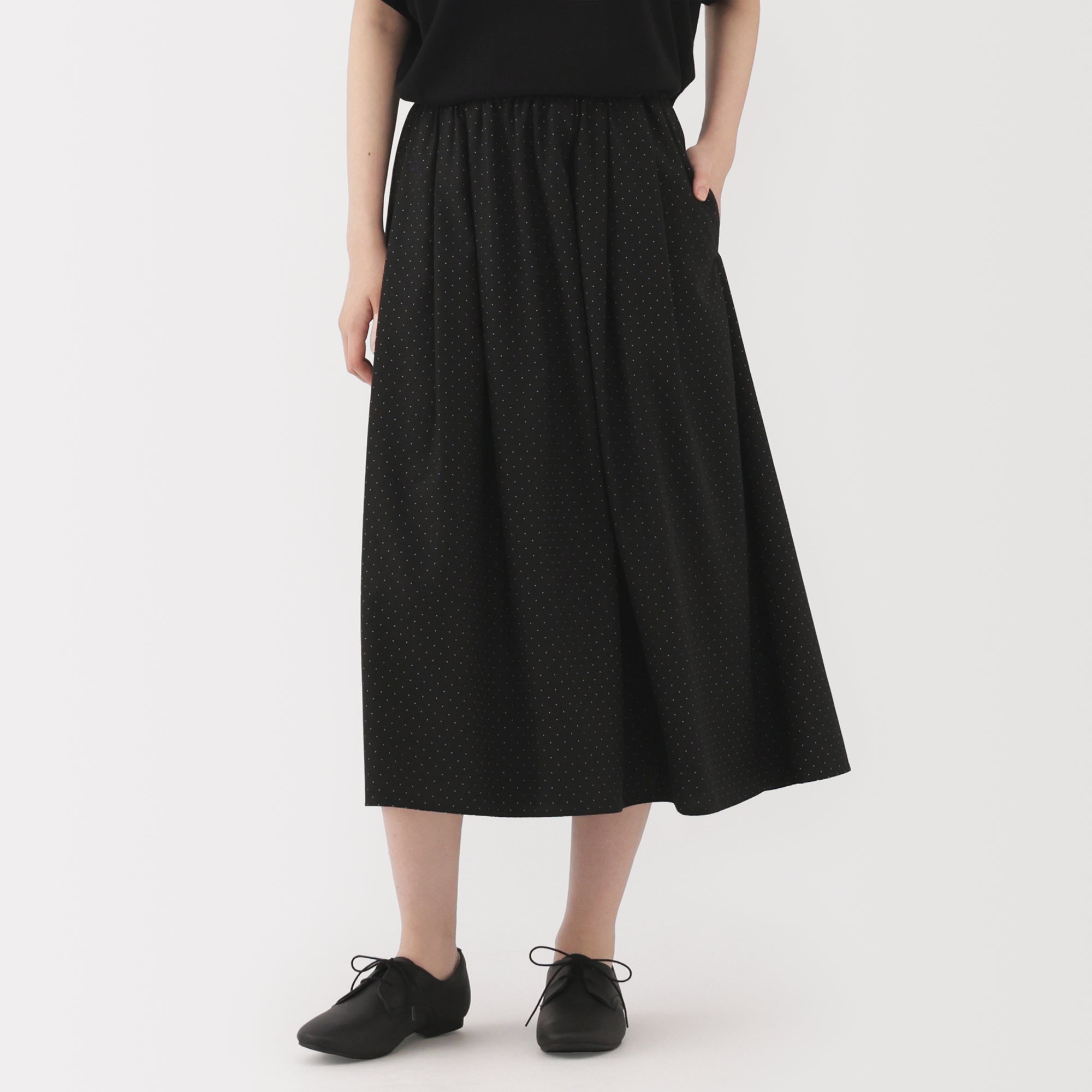 Lyocell Blend Flared Skirt - Image 23