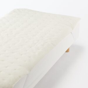 Recycled Polyester Quilted Bed Pad - Double