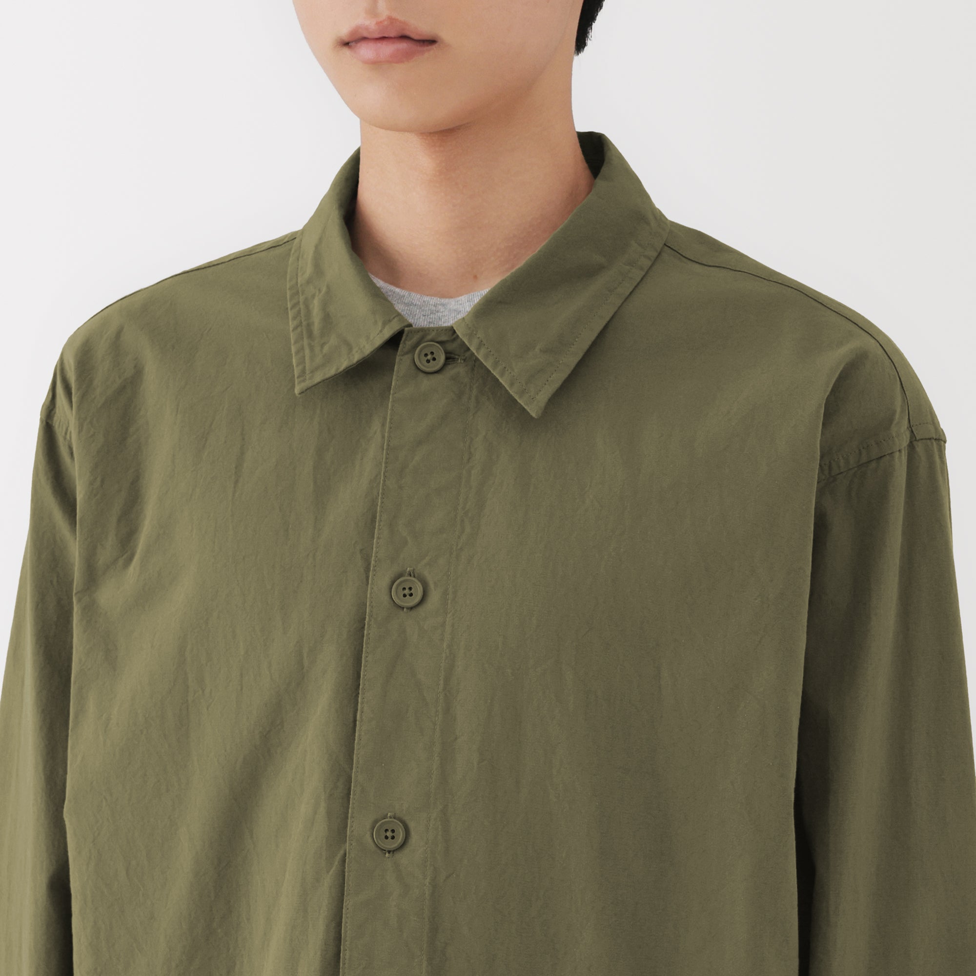 Broadcloth Shirt Jacket - Image 15