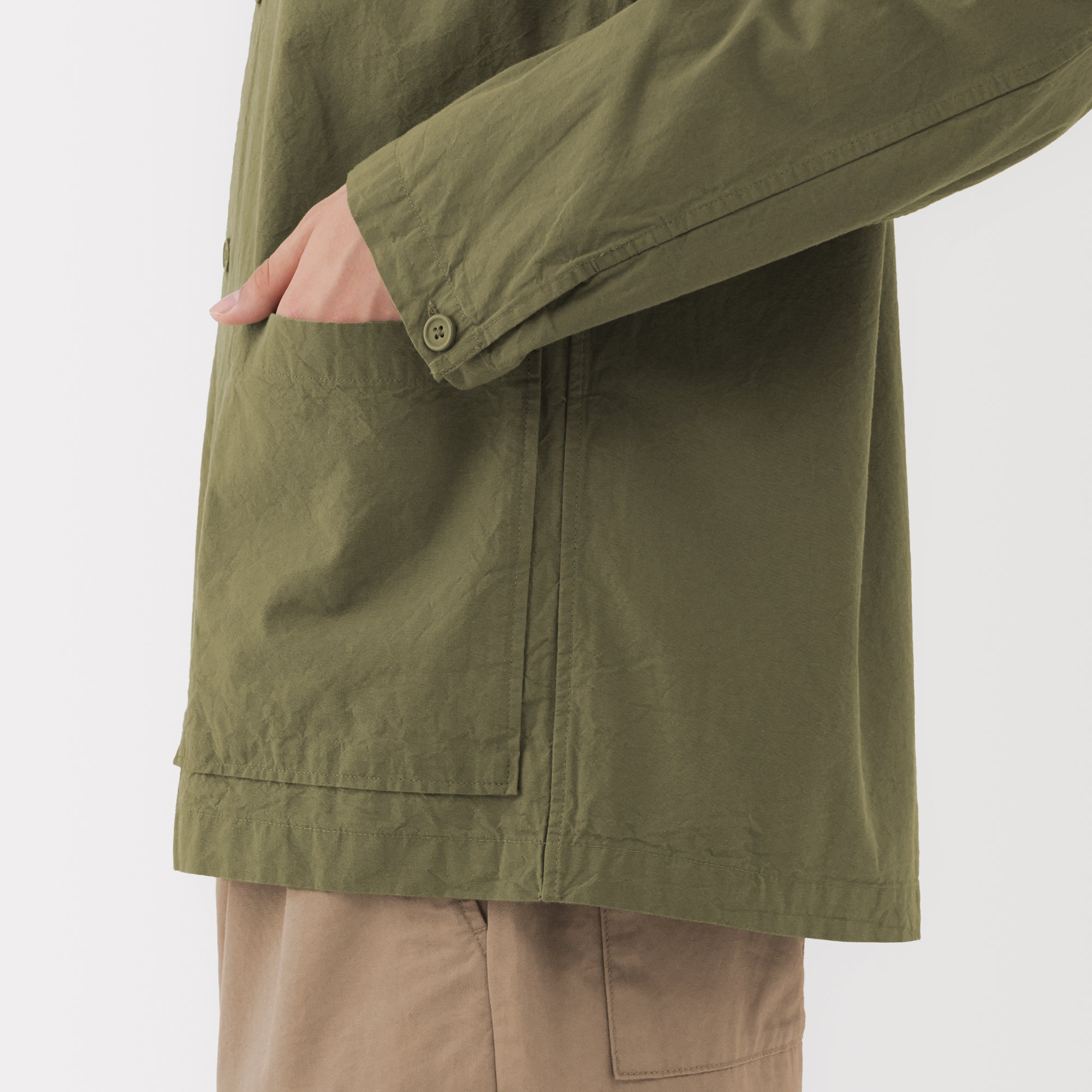 Broadcloth Shirt Jacket - Image 24