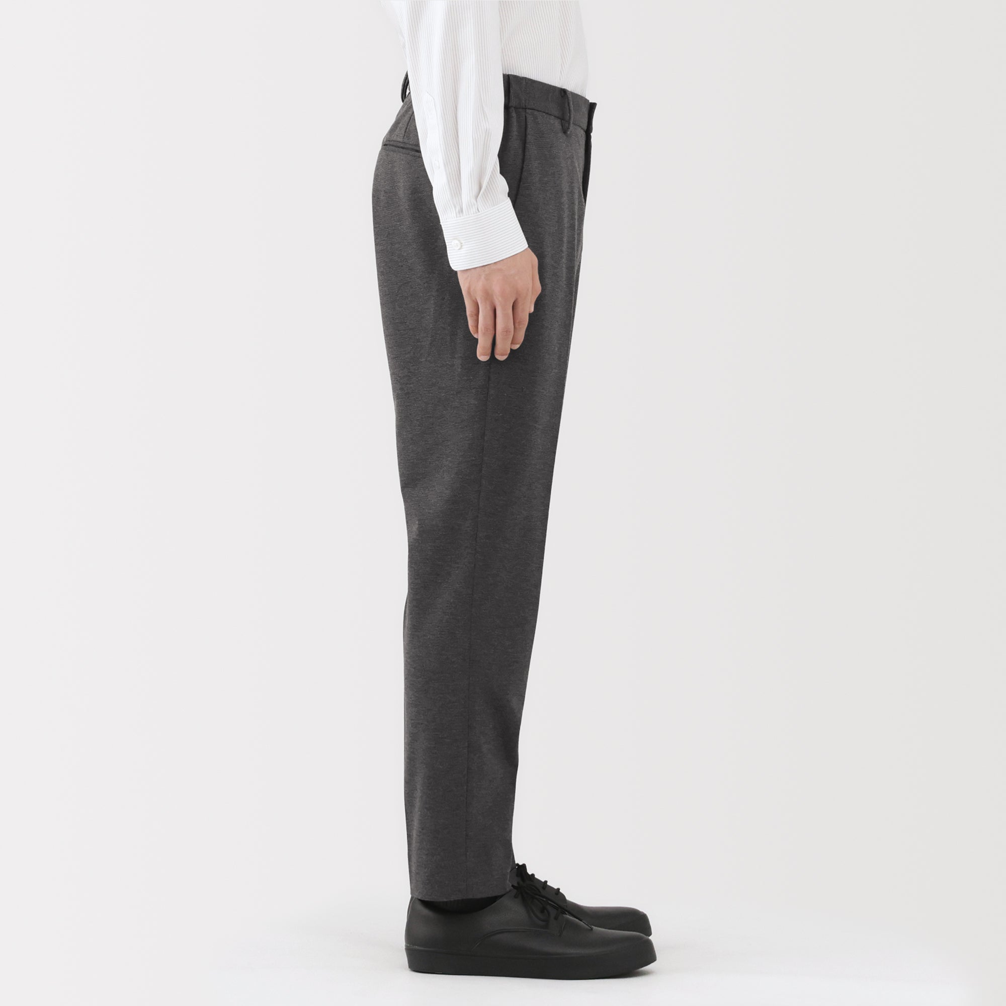 Jersey Flat Front Pants - Image 5