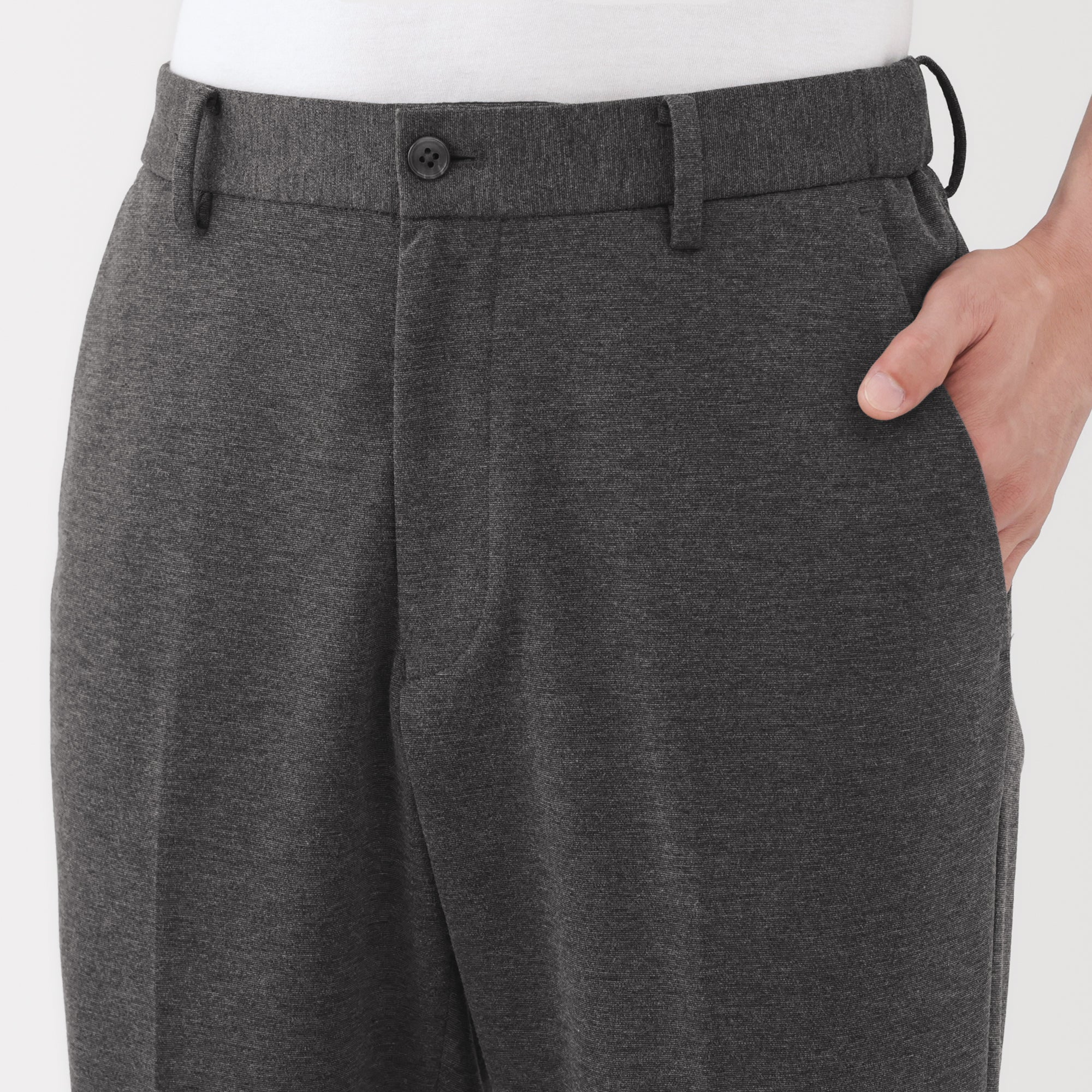 Jersey Flat Front Pants - Image 7