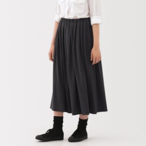 Labo Jersey Pleated Skirt
