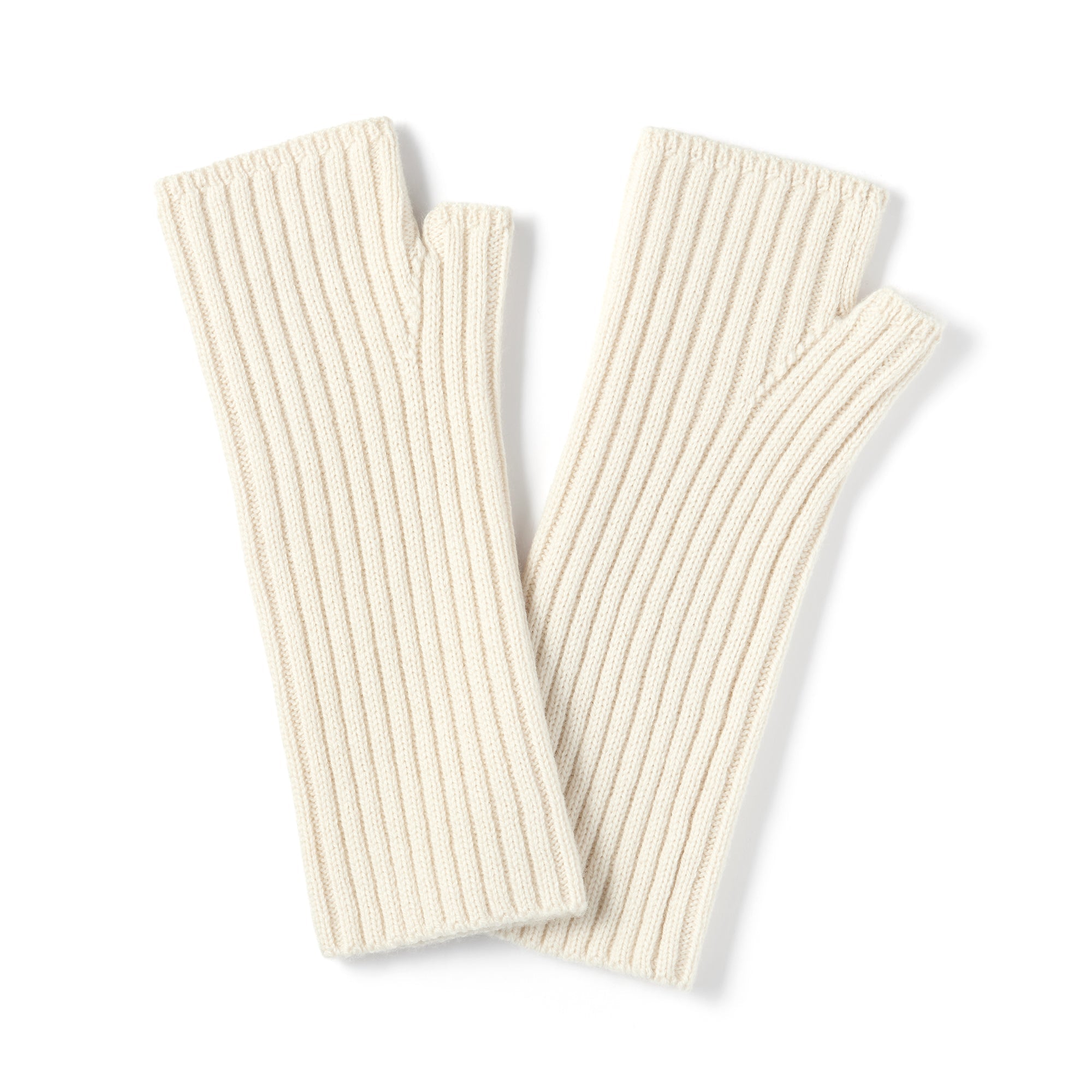 Merino Wool Ribbed Arm Warmers - Image 8