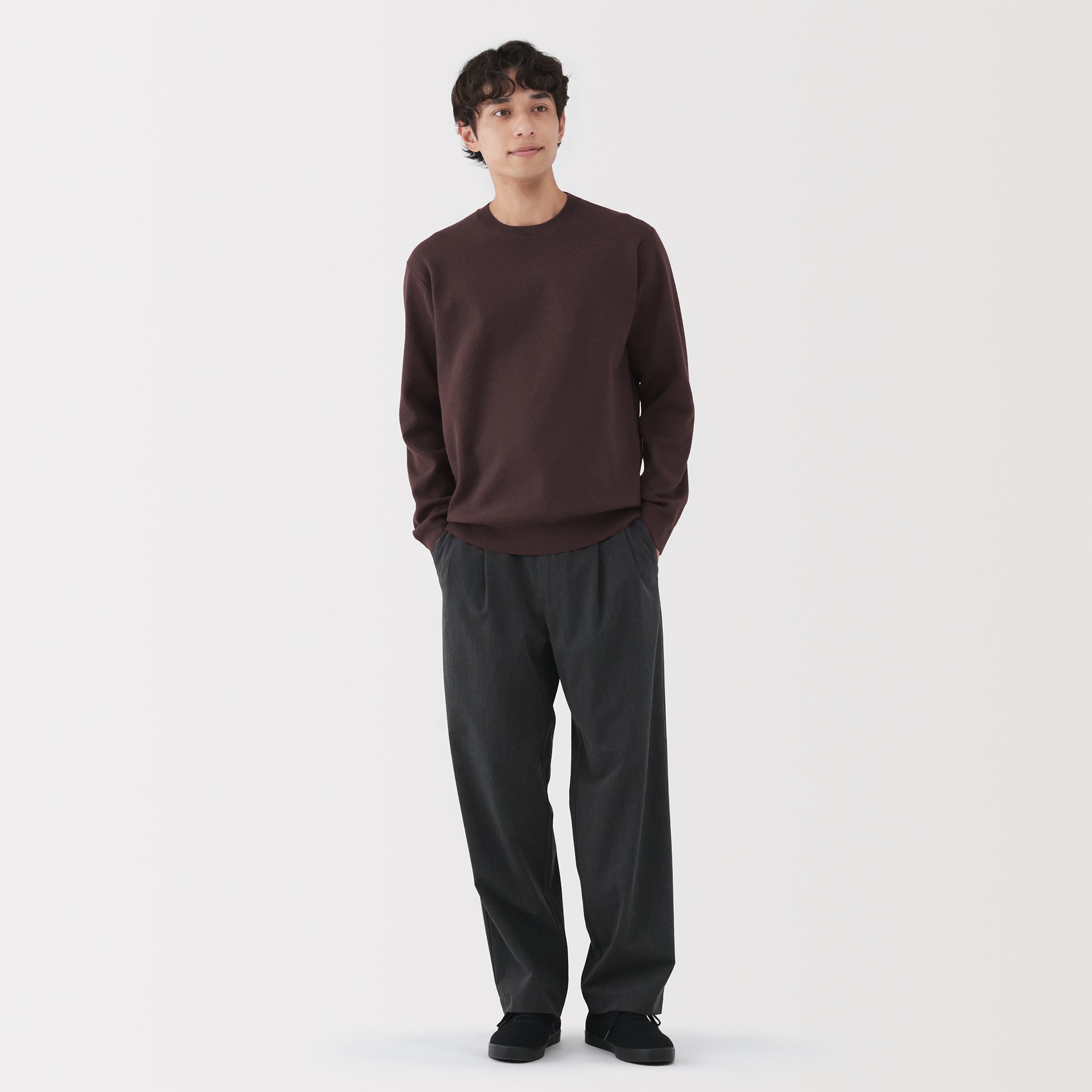 Milano Rib Crew Neck Sweater - Image 4