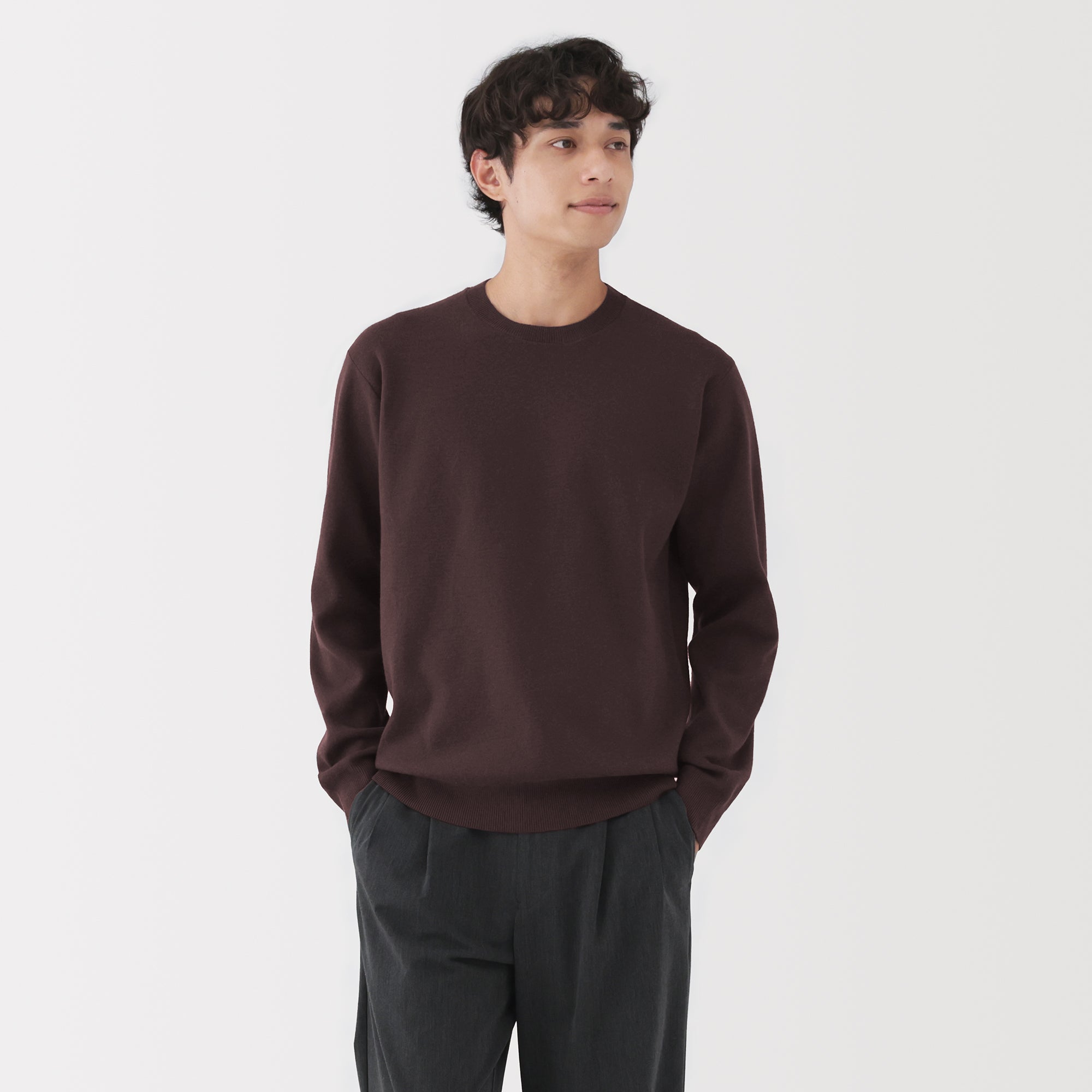 Milano Rib Crew Neck Sweater - Image 3