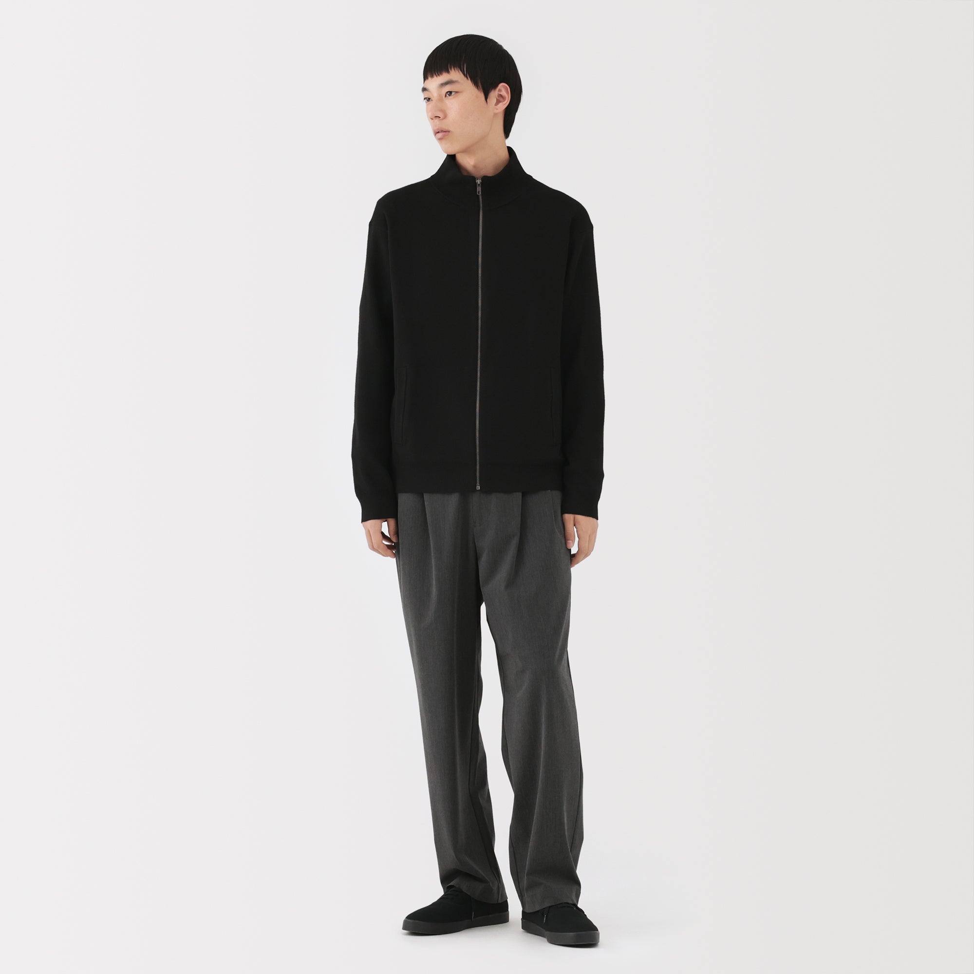 Milano Rib Full-Zip Cardigan - Image 20