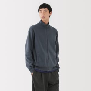 Milano Rib Full-Zip Cardigan