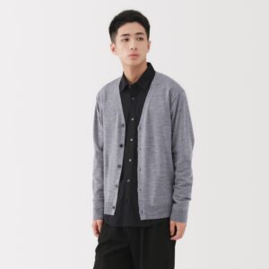 Wool V-Neck Cardigan