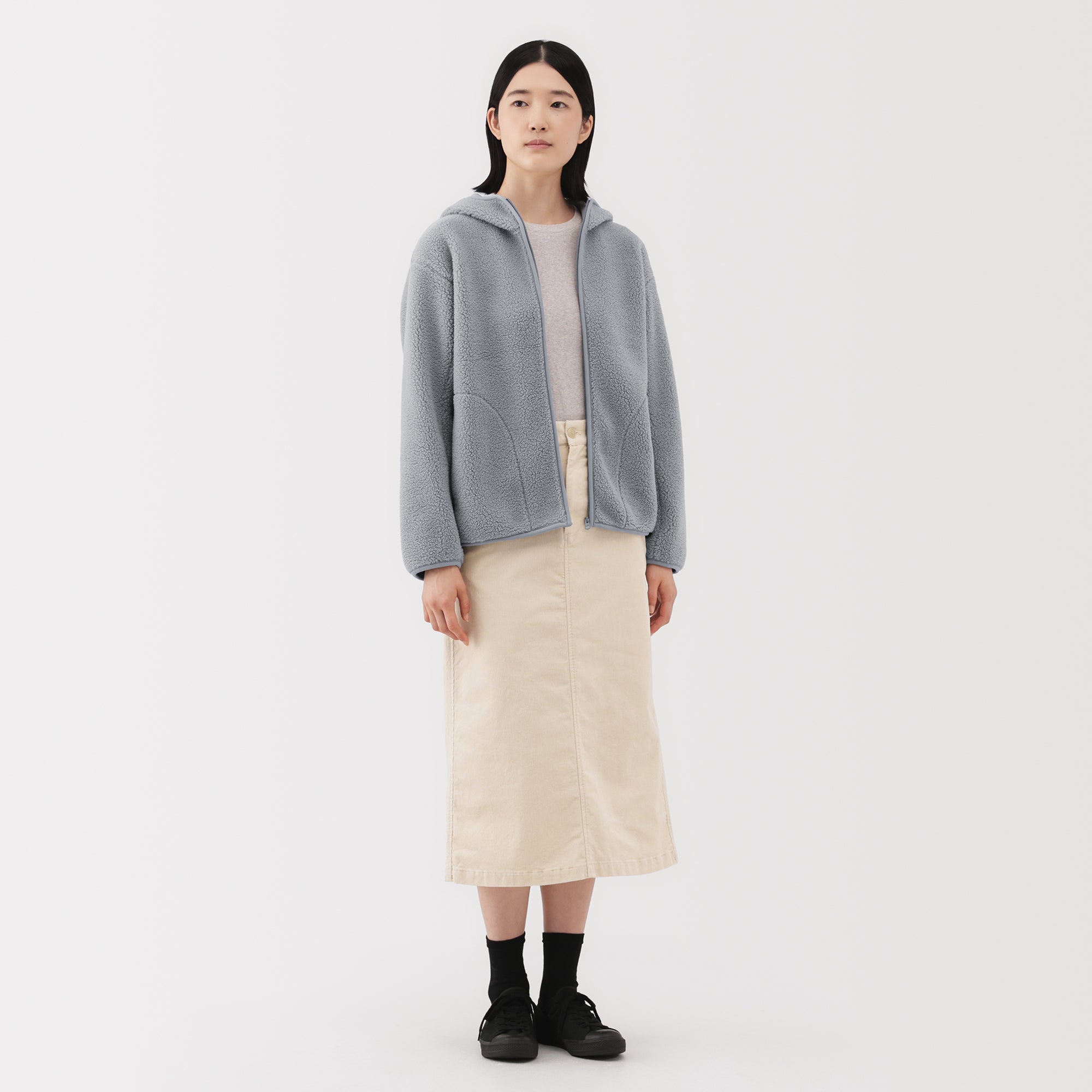 Boa Fleece Zip Hoodie - Image 12