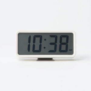 Digital Clock with Alarm - White - Medium