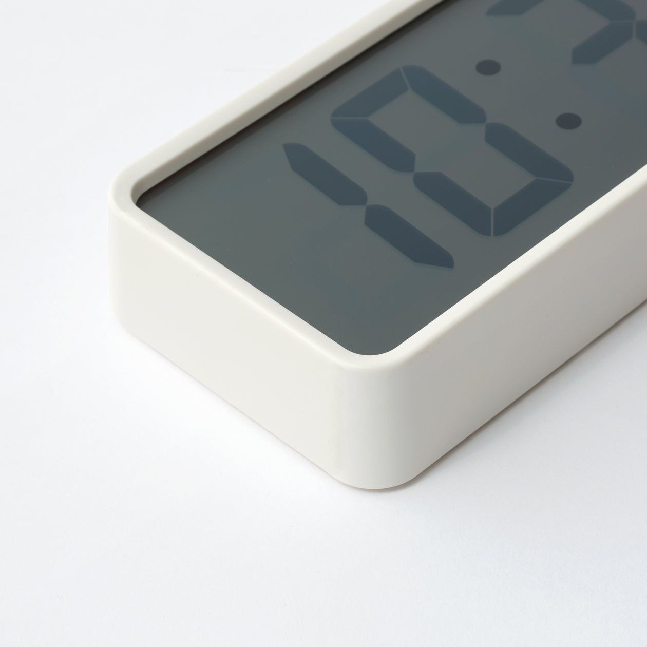 Digital Clock with Alarm - White - Small - Image 3