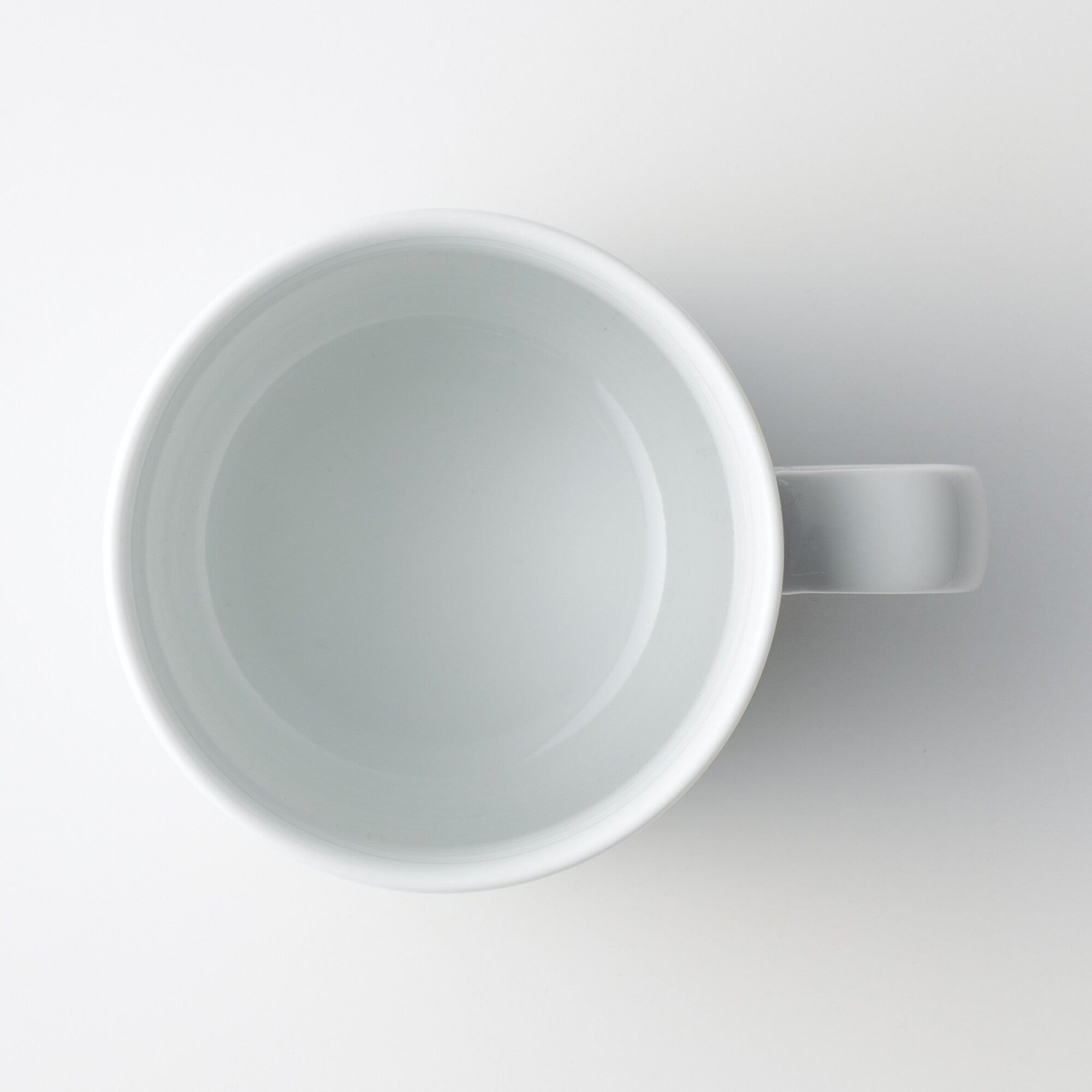White Porcelain Mug Cup - Image 3