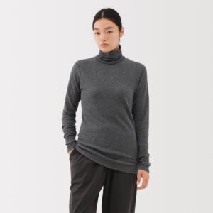 Labo Cotton Cashmere Turtleneck T-Shirt
