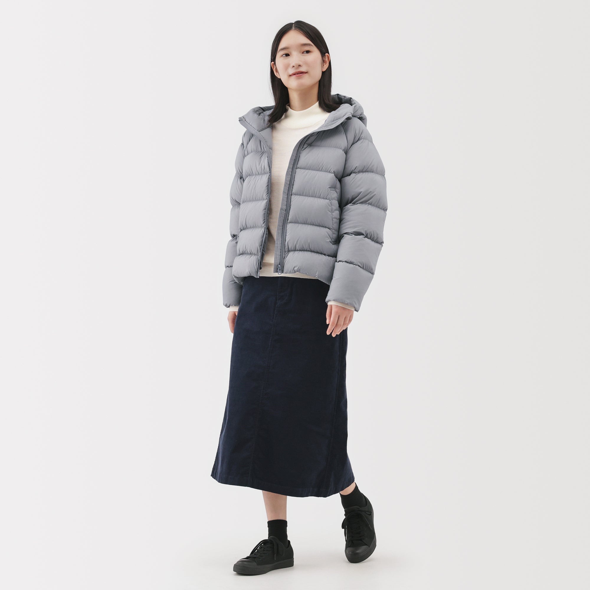 Lightweight Down Hooded Jacket - Image 14