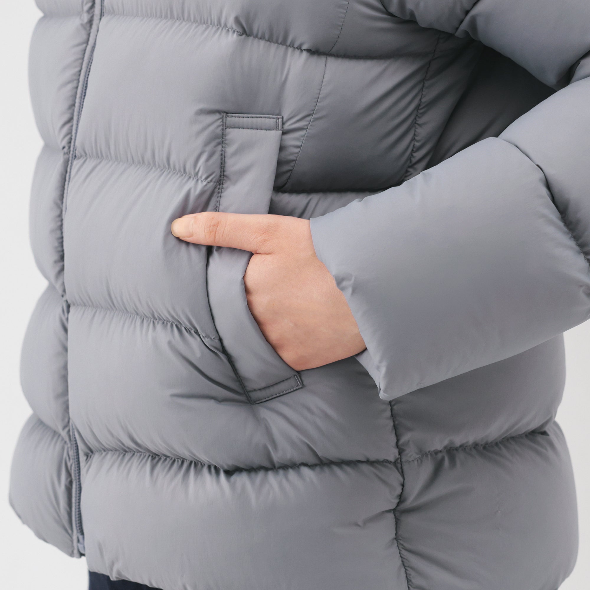 Lightweight Down Hooded Jacket - Image 18