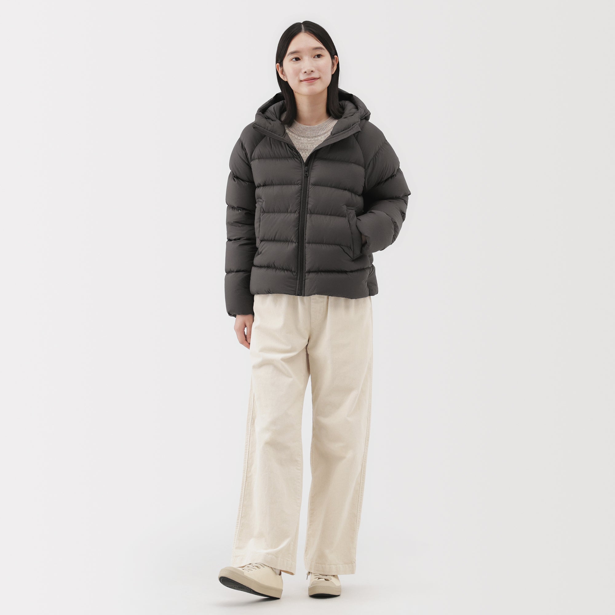 Lightweight Down Hooded Jacket - Image 24