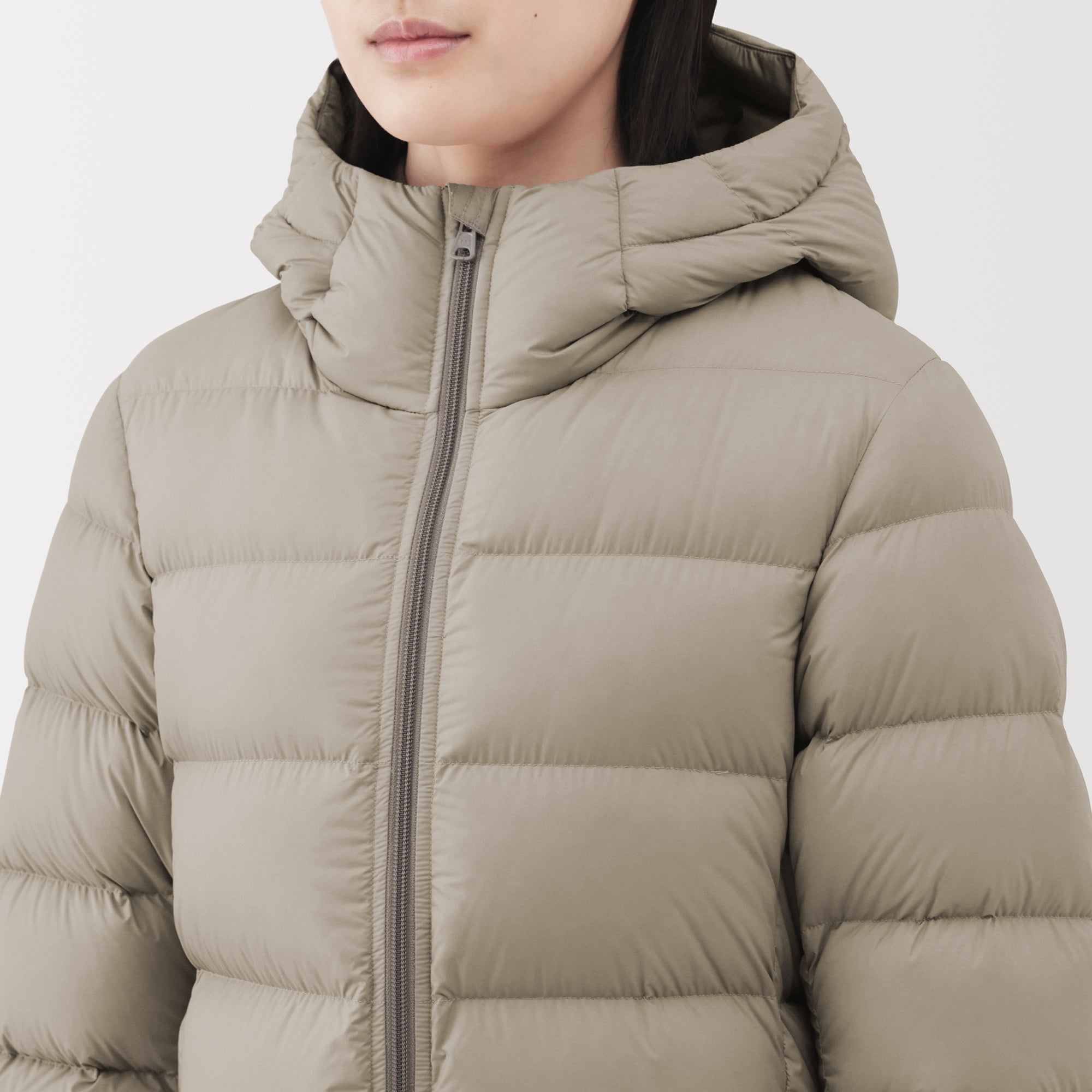 Lightweight Down Hooded Coat - Image 18