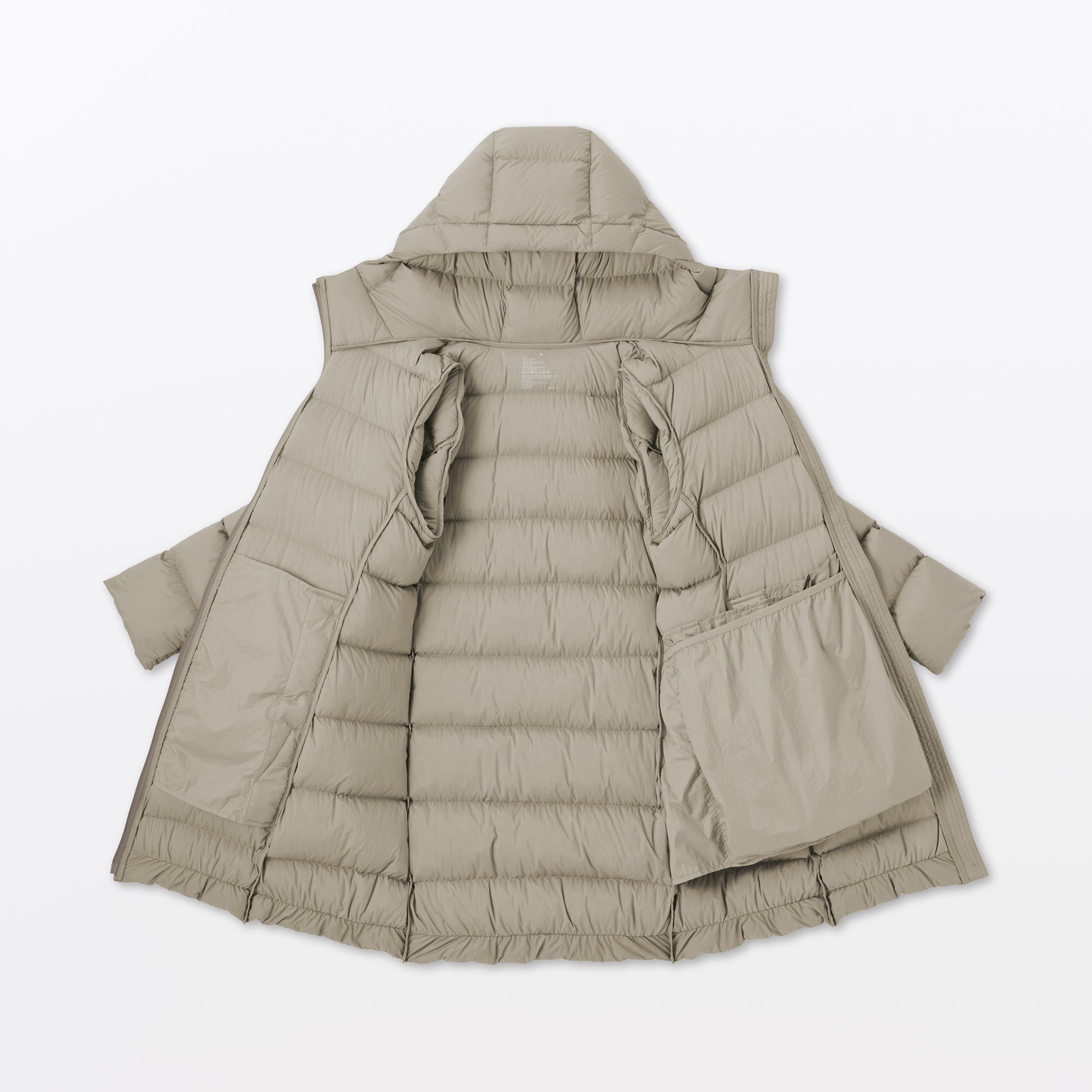 Lightweight Down Hooded Coat - Image 11