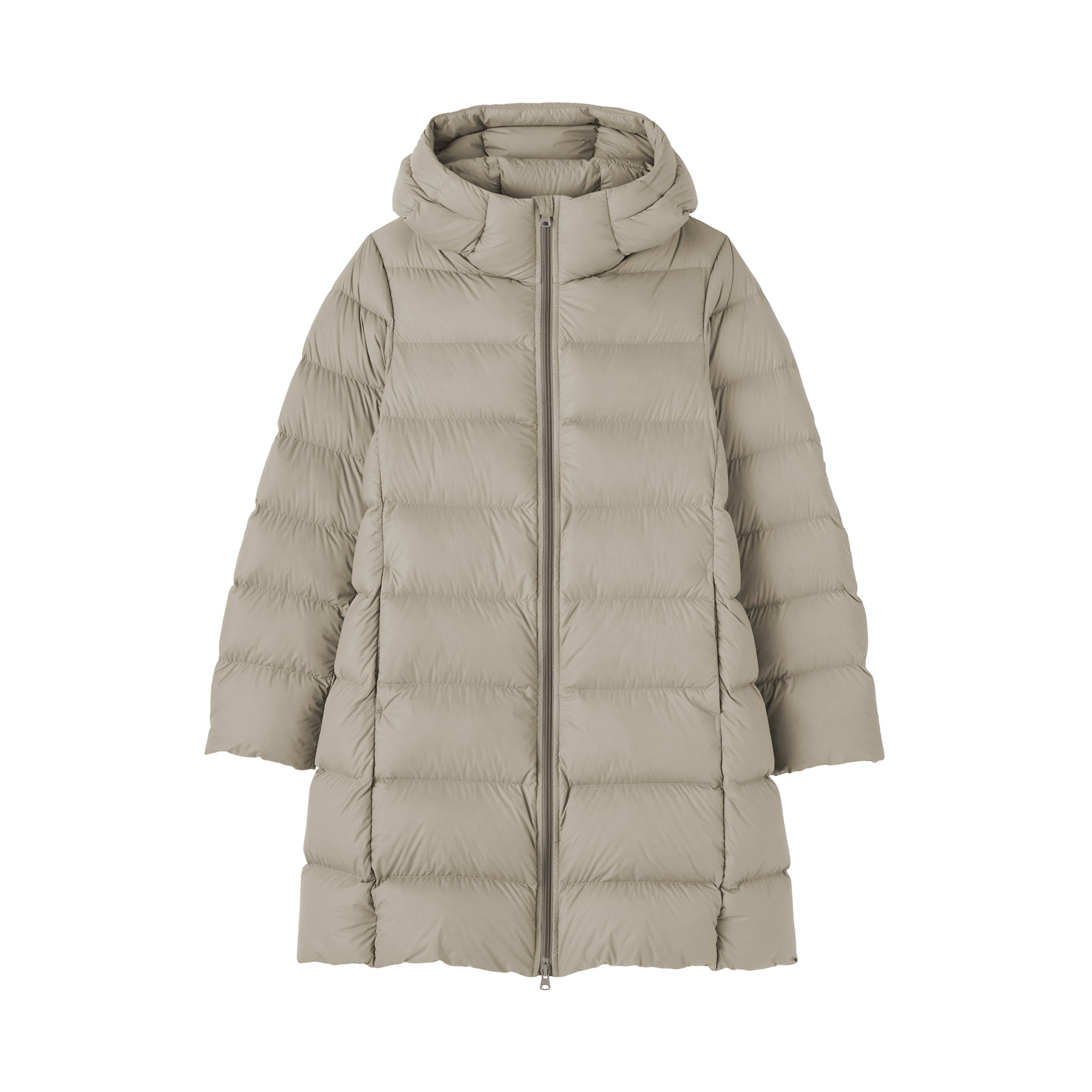 Lightweight Down Hooded Coat - Image 2