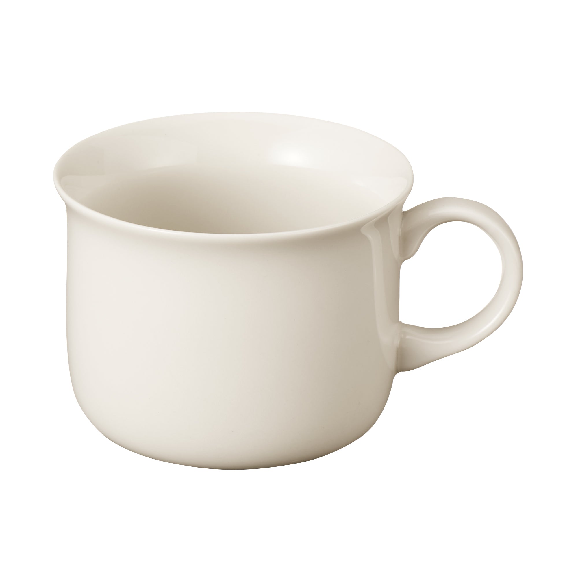 Beige Porcelain Cup