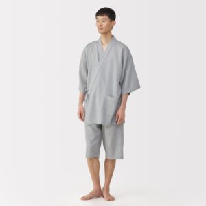 Lyocell Blend Waffle Jinbei