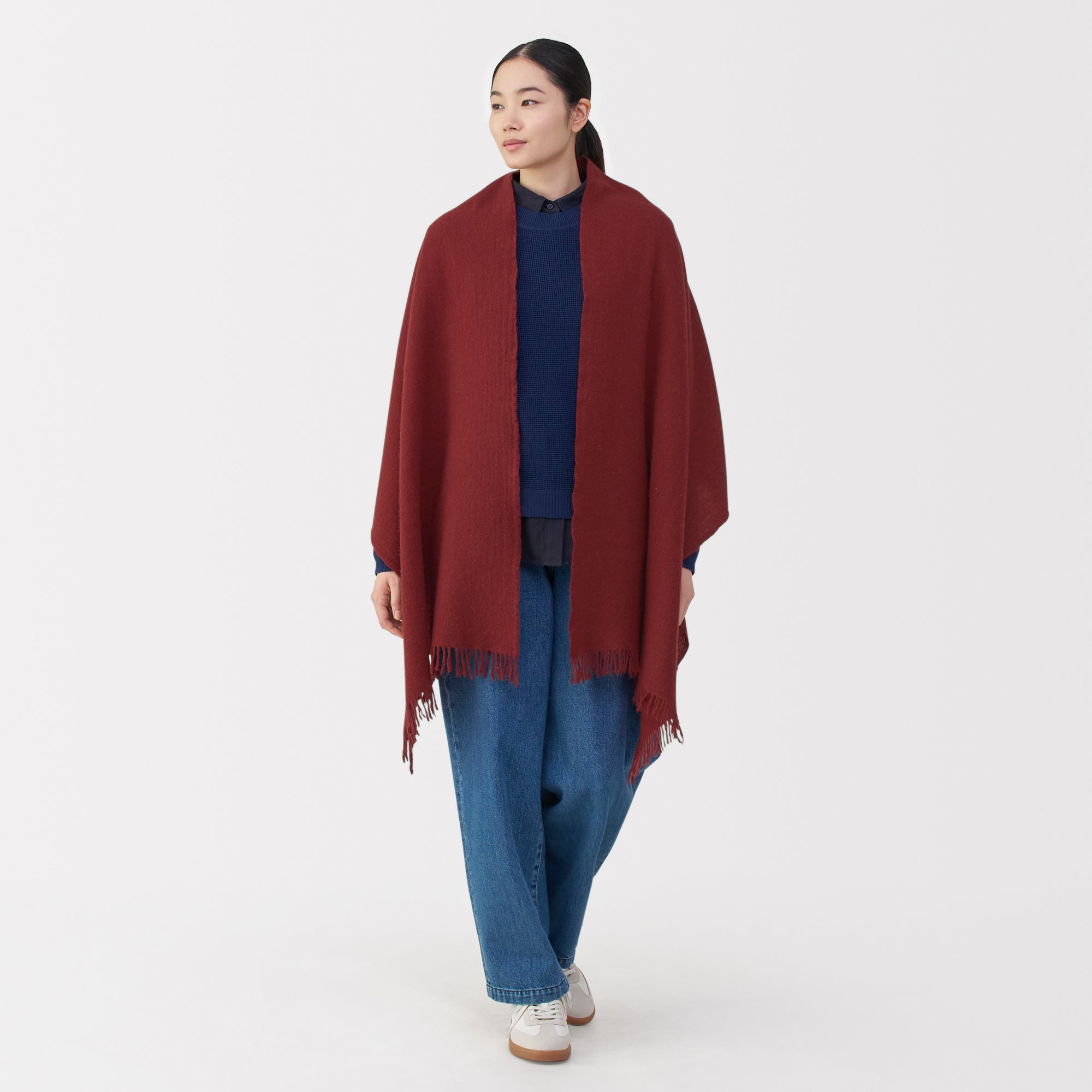 Fluffy Wool Blanket Stole - Image 19