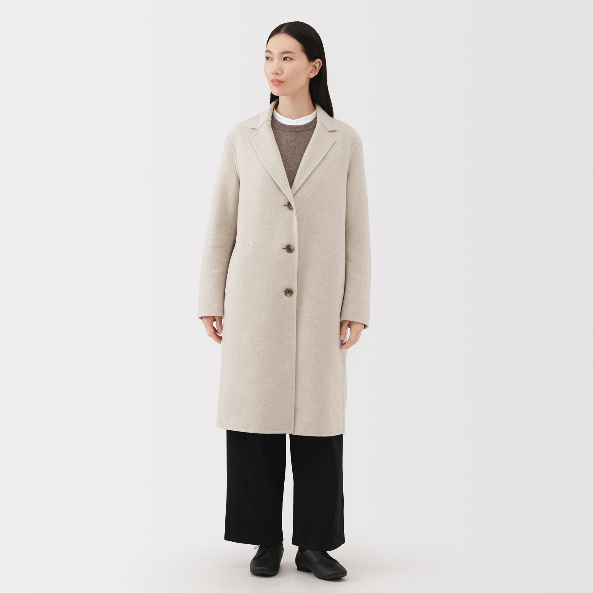 Wool Blend Chester Coat - Image 22