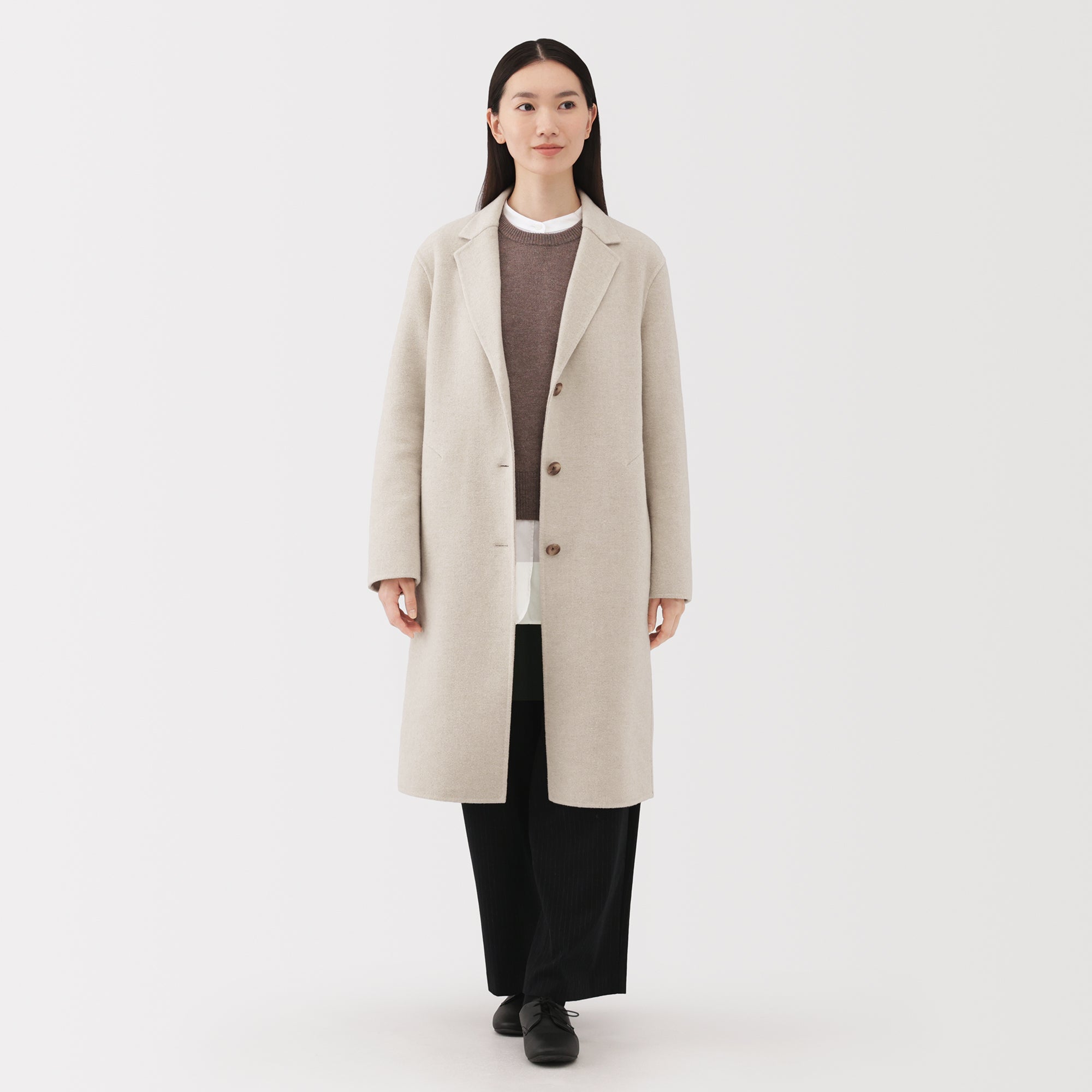 Wool Blend Chester Coat - Image 21