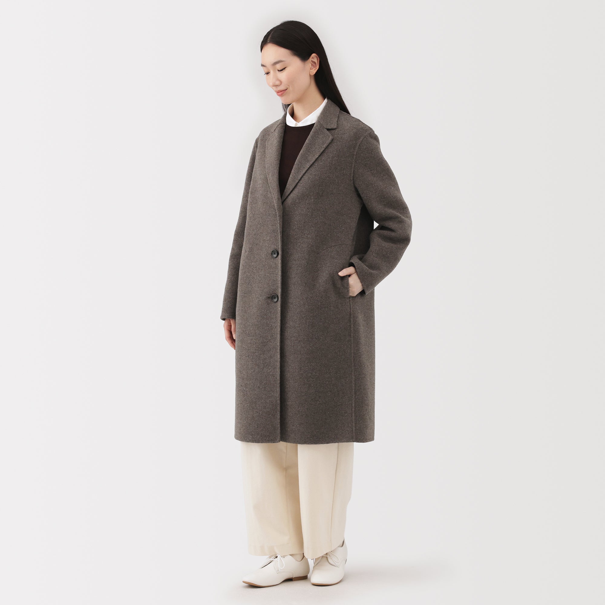 Wool Blend Chester Coat - Image 4